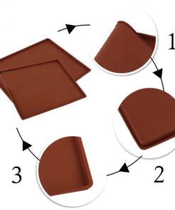 Alternative view of Non-Stick Silicone Functional Baking Mat